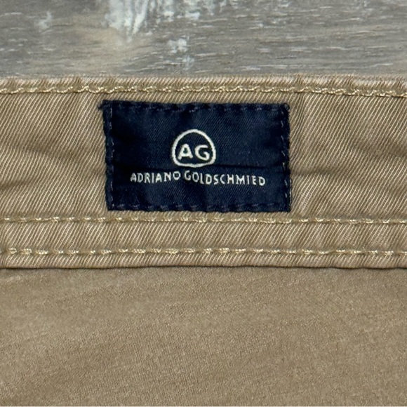 AG Adriano Goldschmied Matchbox Slim Straight Men's Jeans Tan 36x30 - Picture 5 of 8